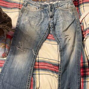 Rock Revival Light Blue Skinny Jeans